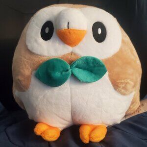 Pokemon Rowlet Plush Soft Stuffed Doll Toys Cute Collectible Kids Toy